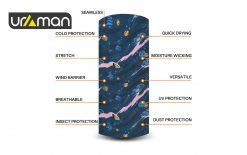 دستمال سر و گردن کایلاس مدل Seamless Buff