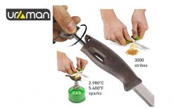 چاقو و چخماق لایت مای فایر مدل Swedish FireKnife BIO CocoShell