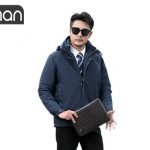 خرید کاپشن دوپوش پر مردانه جک مدل Jekelanwang Jacket 621 در فروشگاه اورامان