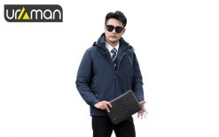 خرید کاپشن دوپوش پر مردانه جک مدل Jekelanwang Jacket 621 در فروشگاه اورامان