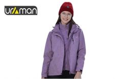 خرید کاپشن دو پوش کوهنوردی زنانه اسنوهاک مدل SnowHawk Jacket 218888B در فروشگاه اورامان