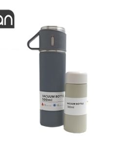 خرید ست فلاسک و ماگ مسافرتی مدل Vacuum Flask Set در فروشگاه اورامان