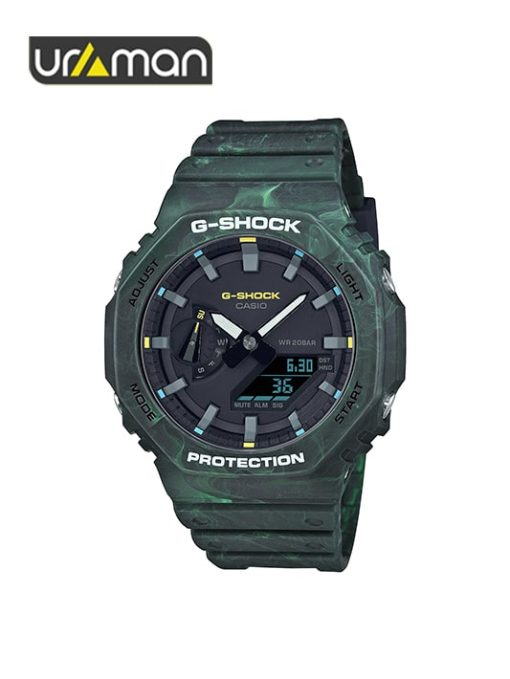 خرید ساعت مچی مردانه کاسیو مدل Casio G-Shock-GA-2100FR-3ADR در فروشگاه اورامان