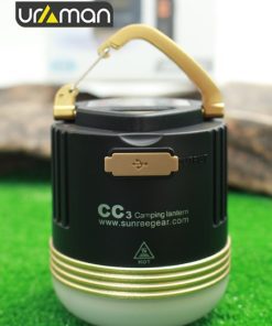 خرید چراغ چادر و پاور بانک سانری مدل Sunrei Rechargeable Camping Lantern CC3 در فروشگاه اورامان