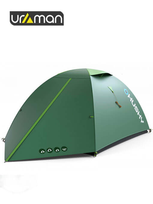خرید چادر دو پوش 2 نفره هاسکی مدل Husky Camping Tent Bizam 2 Classic