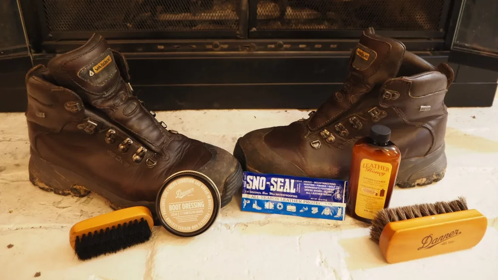 تمیز کردن کفش کوهنوردی – نحوه تمیز کردن کفش کوهنوردی