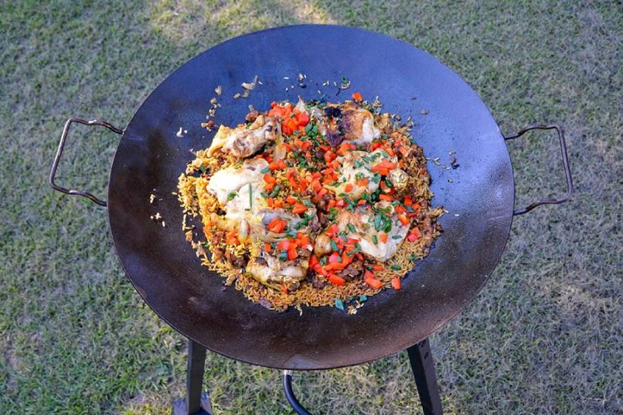 نصب ظرف ساج فولادی