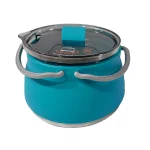 کتری سیلیکونی تاشو مدل Camping Kettle 1L
