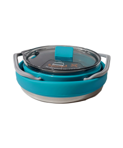 کتری سیلیکونی تاشو مدل Camping Kettle 1L
