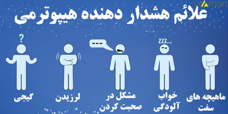 علائم اولیه هیپوترمی