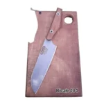 ست طبیعت گردی چاقو و تخته گوشت Bicak Camping knife 404