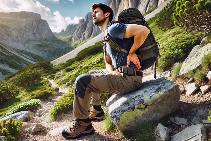 تأثیرات منفی کوهنوردی بر دیسک کمر