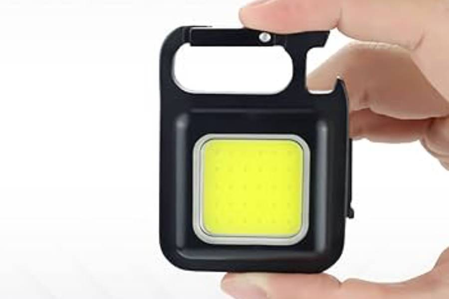  چراغ قوه مدل Cob Rechargeable Keychain Light