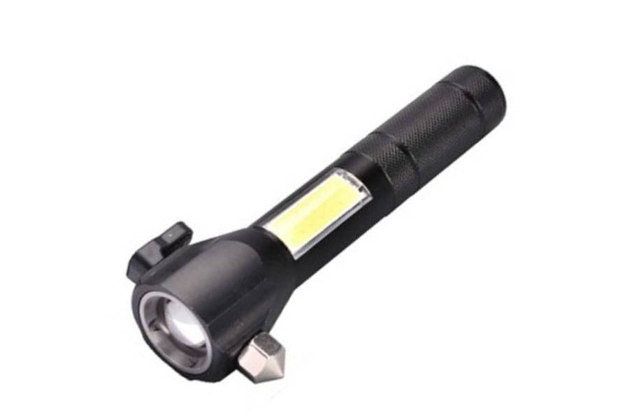 چراغ قوه چندکاره مدل Cob FlashLight T628