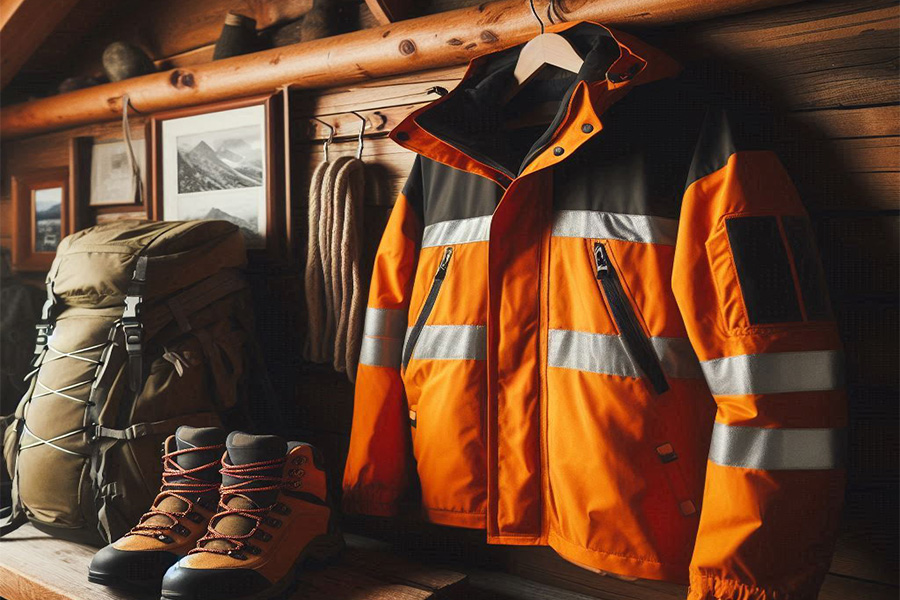 دوخت‌ها و زیپ‌ های محکم کاپشن