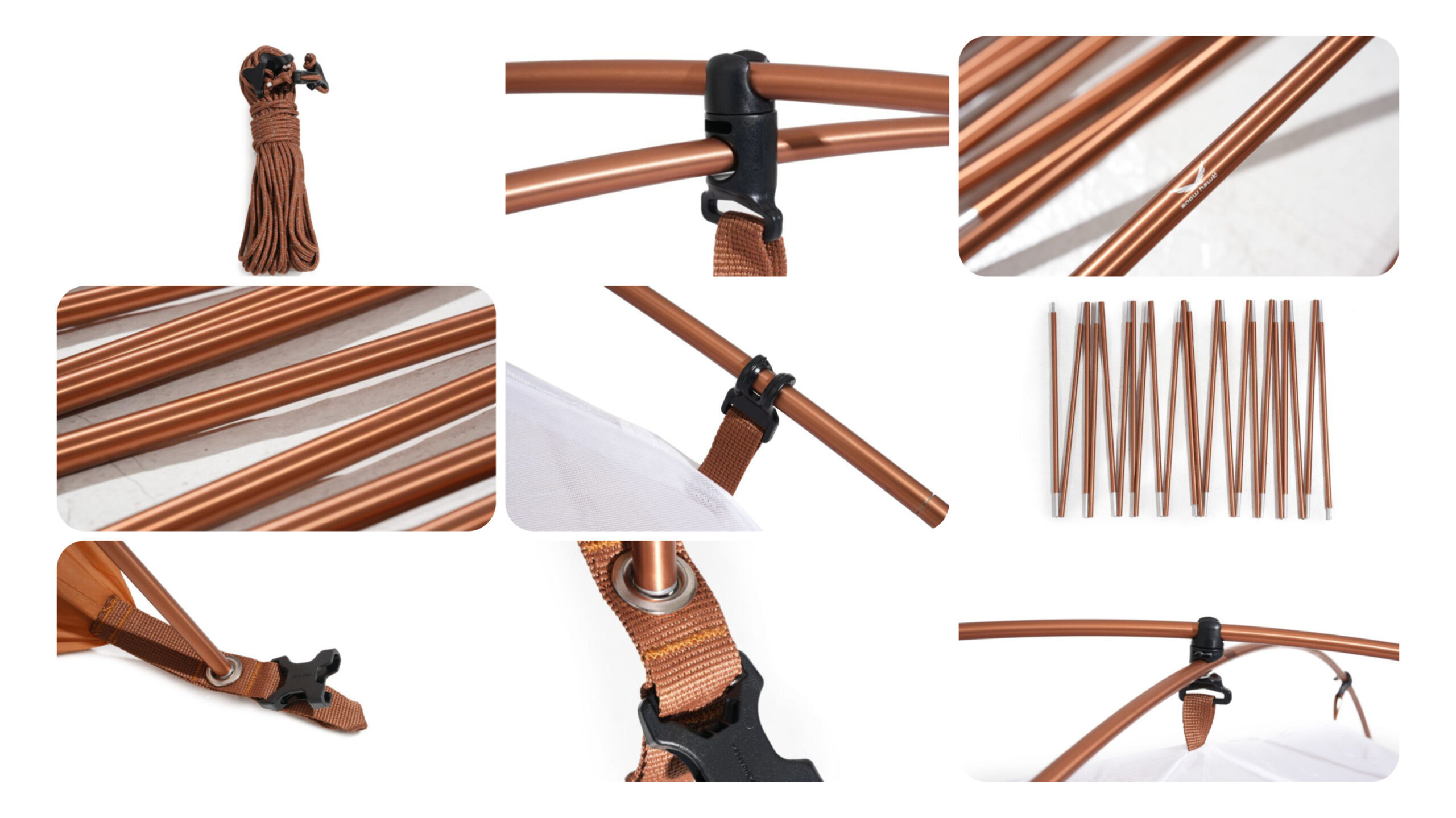 چادر دو پوش دو نفره Snowhawk دیسکاوری SN-T5116 لوازم نصب