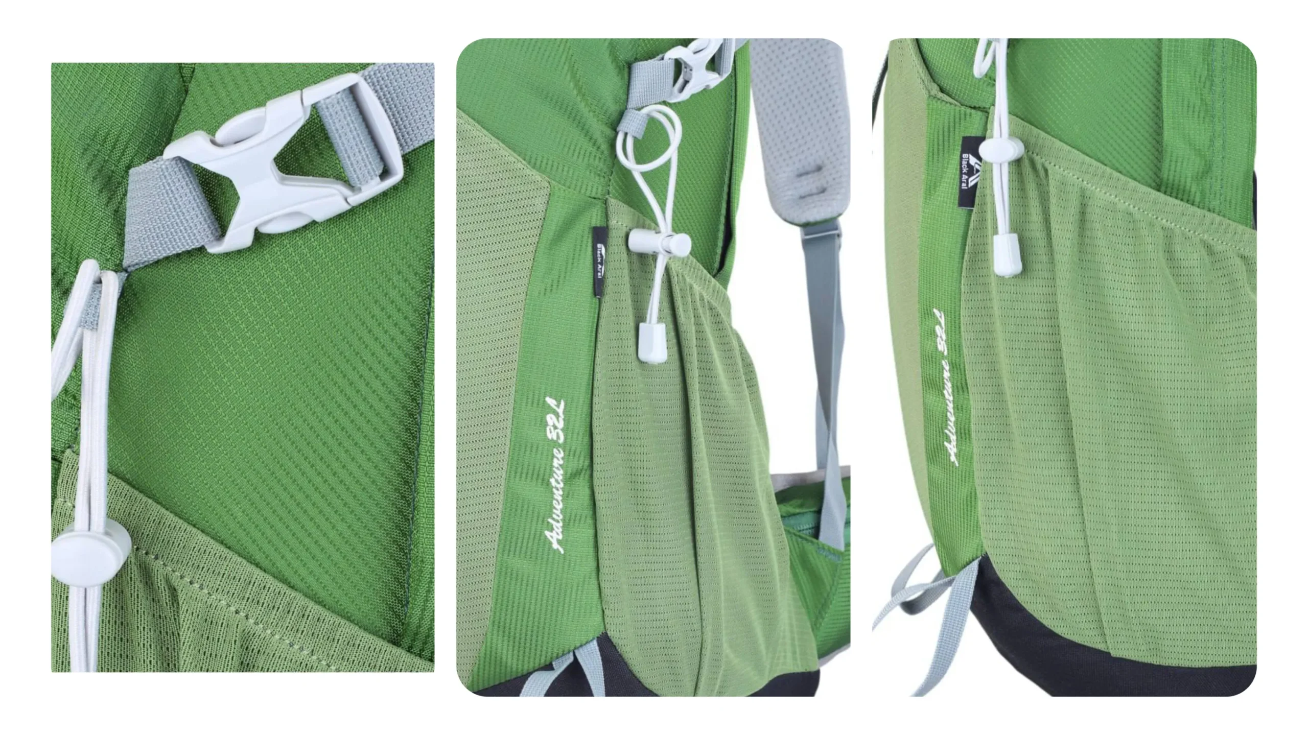 کوله پشتی کوهنوردی 32 لیتری Black Aral سبز