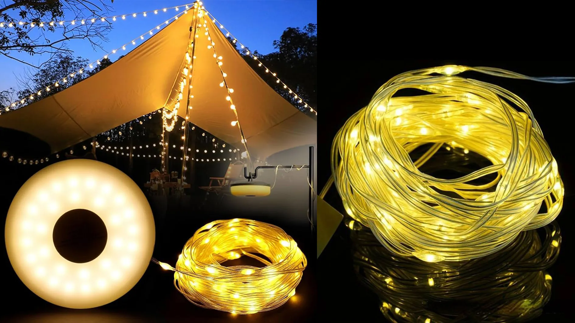 ریسه شارژی کمپینگ STARING LIGHTS YD-2314