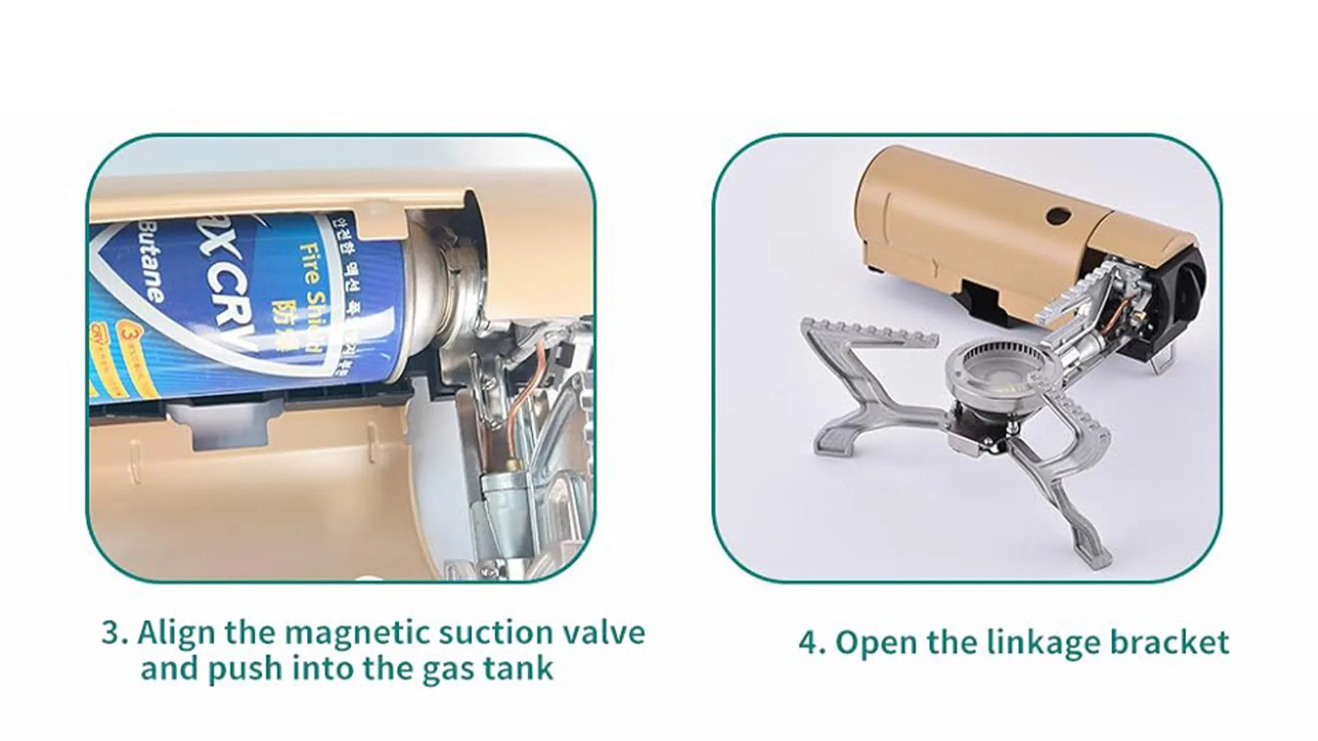 اجاق گاز مسافرتی و کمپینگ تاشو portable cassette stove