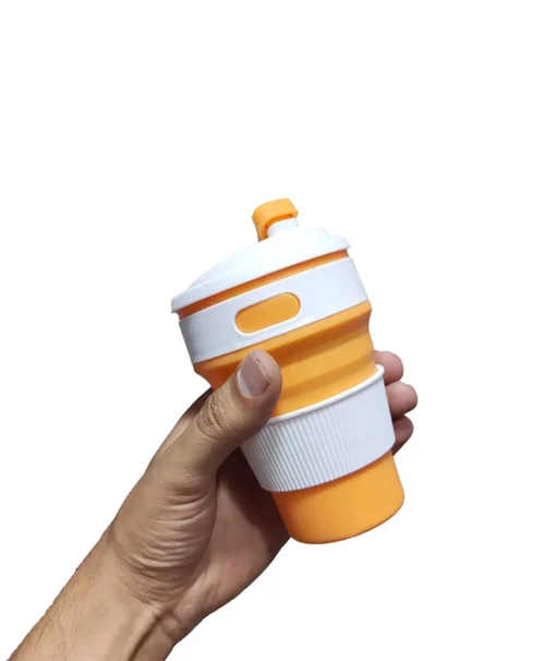 ماگ سیلیکونی تاشو Collapsible Coffee Cup 350ml