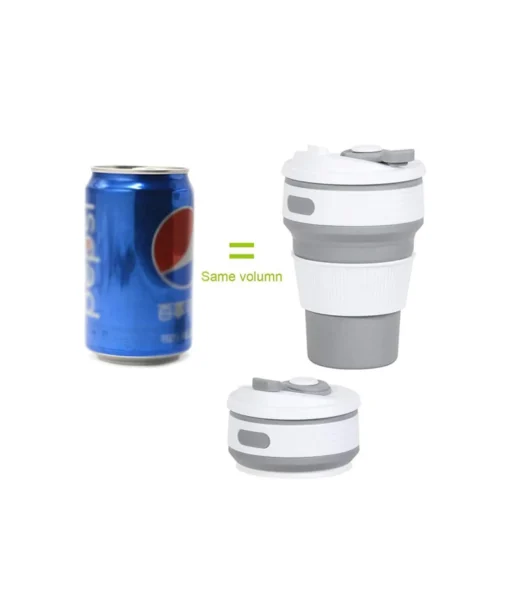 ماگ سیلیکونی تاشو Collapsible Coffee Cup 350ml