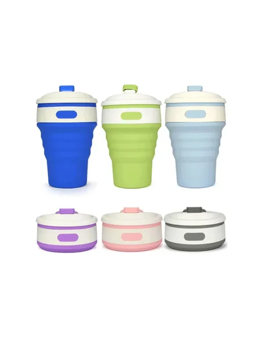 ماگ سیلیکونی تاشو Collapsible Coffee Cup 350ml