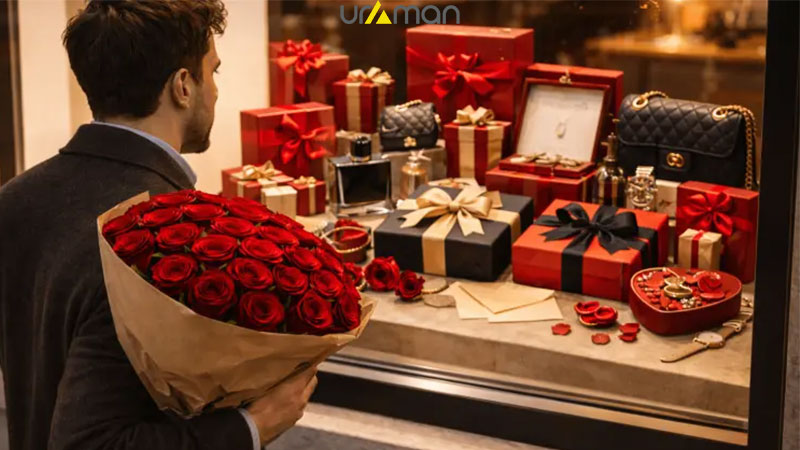خرید کادو ولنتاین برای دختر با هر بودجه