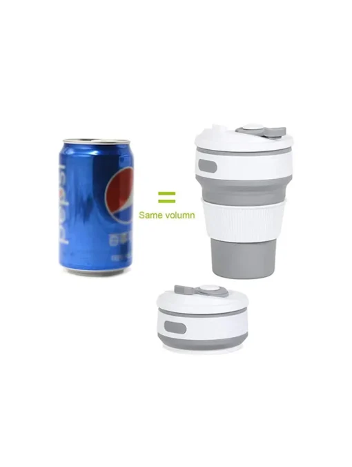 ماگ سیلیکونی تاشو Collapsible Coffee Cup 350ml