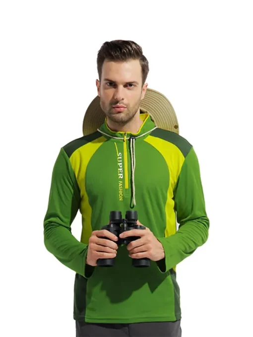 تیشرت آستین بلند Jack Wolfskin سبز