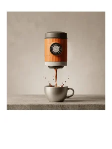 اسپرسوساز سفری لایف کمپ مدل LIFECAMP JETCUP نمای ژورنالی