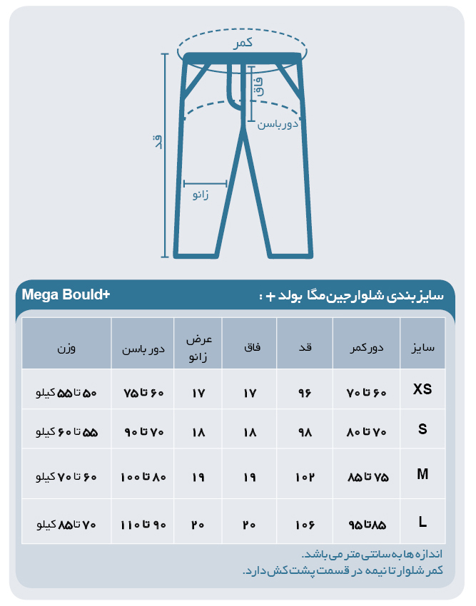 شلوار Bould+ مگاهندز Megahandz