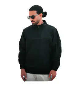 سویشرت نیم زیپ کوچ مشکی